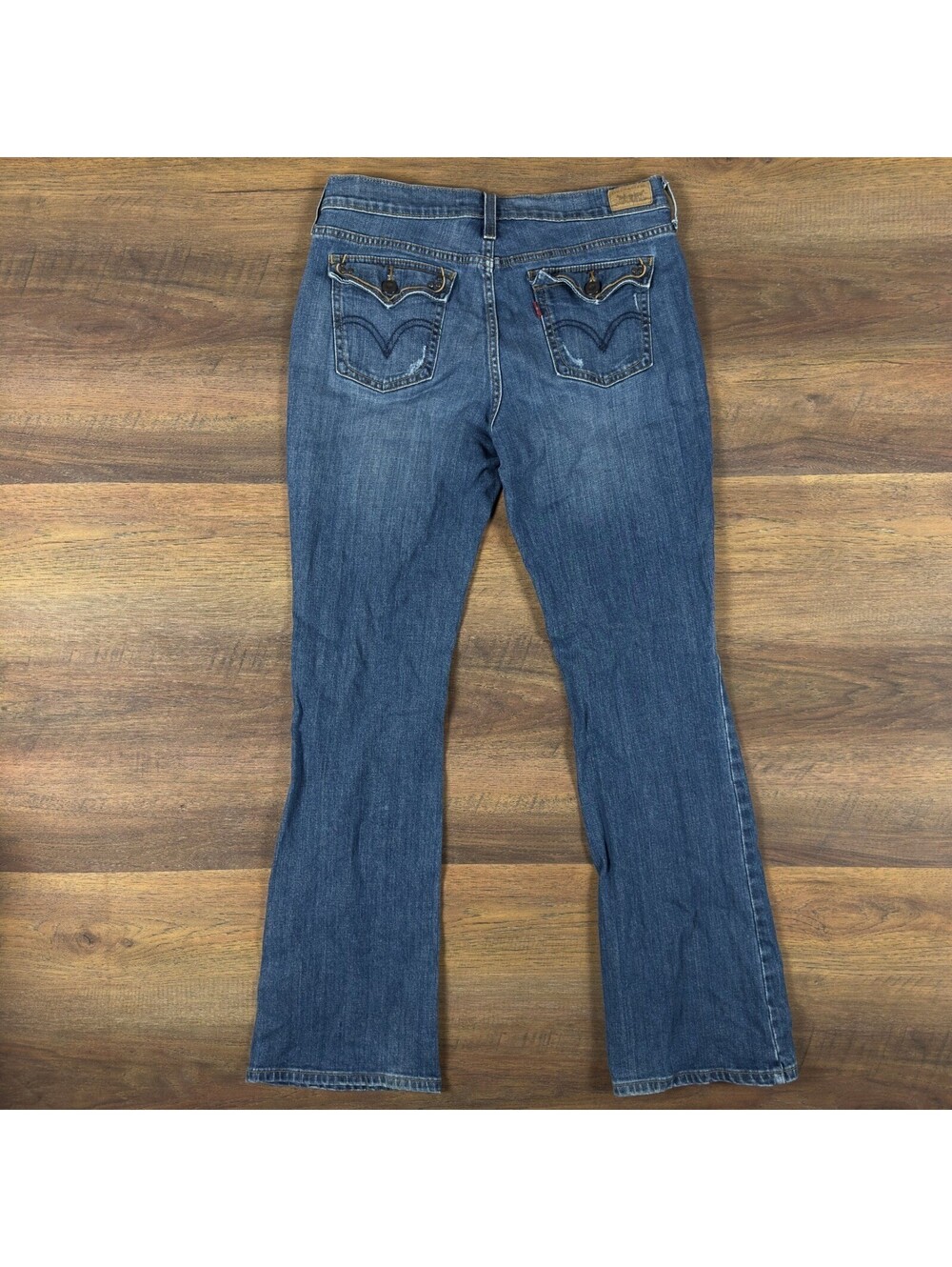 Y2K Levis 515 Bootcut Flare Jeans Womens 12M Medium Wash